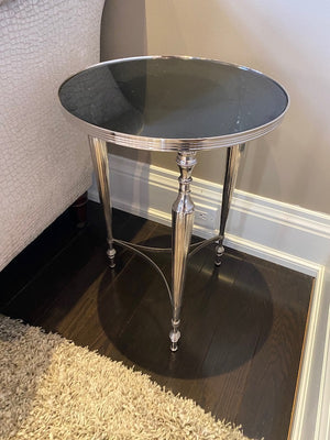 Home Details by Canfloyd Glass Accent Table