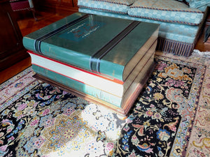 Large Stacked Books Coffee Table