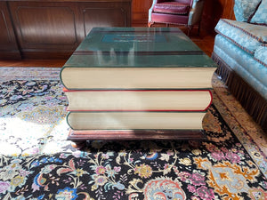 Large Stacked Books Coffee Table