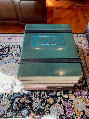 Large Stacked Books Coffee Table