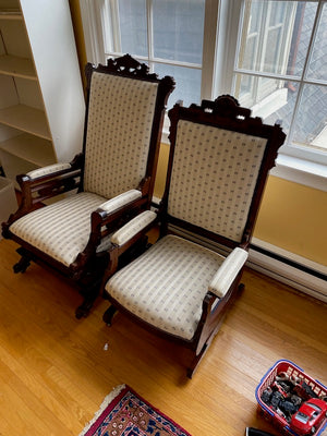 2 Antique Rocking Chairs