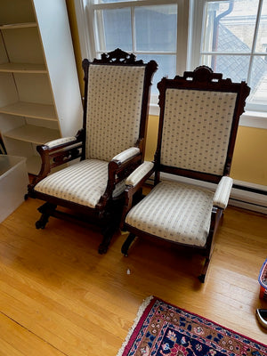 2 Antique Rocking Chairs
