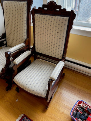 2 Antique Rocking Chairs
