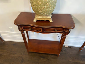2 Drawer Small Console Table