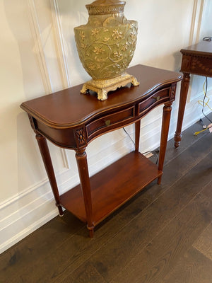 2 Drawer Small Console Table