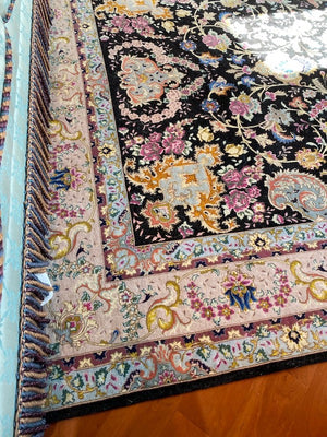 Wool + Silk Persian Rug
