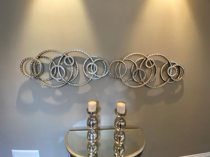 Abstract Circles Wall Decor