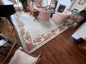 100% Wool Area Rug- 12ft x 16ft