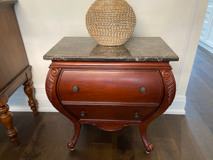 Bombay & Co. Marble Top Tub Cabinet