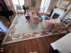 100% Wool Area Rug- 12ft x 16ft