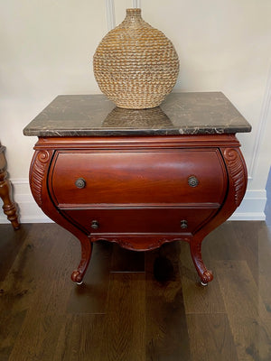 Bombay & Co. Marble Top Tub Cabinet