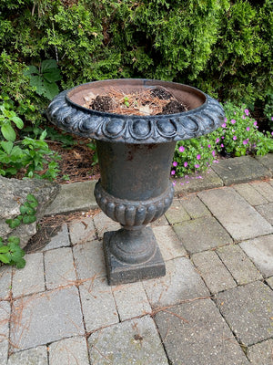 Cast Iron Outdoor Urn
