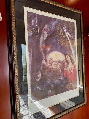 Marc Chagall Signed & Numbered Lithograph