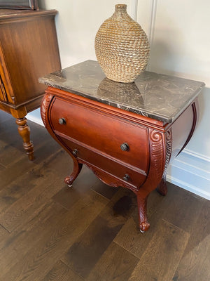 Bombay & Co. Marble Top Tub Cabinet