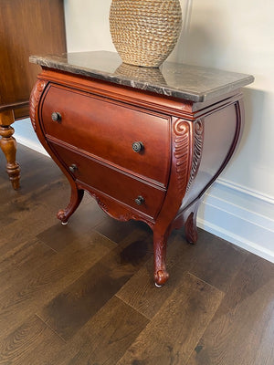 Bombay & Co. Marble Top Tub Cabinet