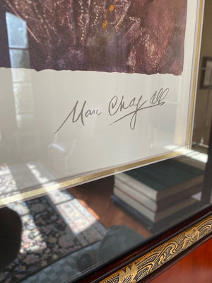 Marc Chagall Signed & Numbered Lithograph