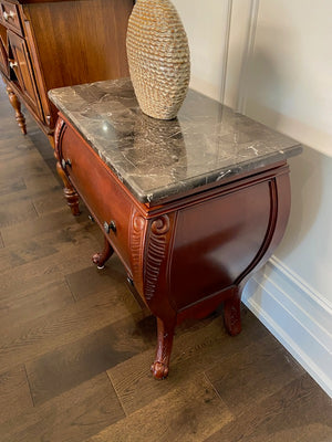 Bombay & Co. Marble Top Tub Cabinet