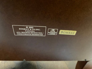 Bombay & Co. Marble Top Tub Cabinet