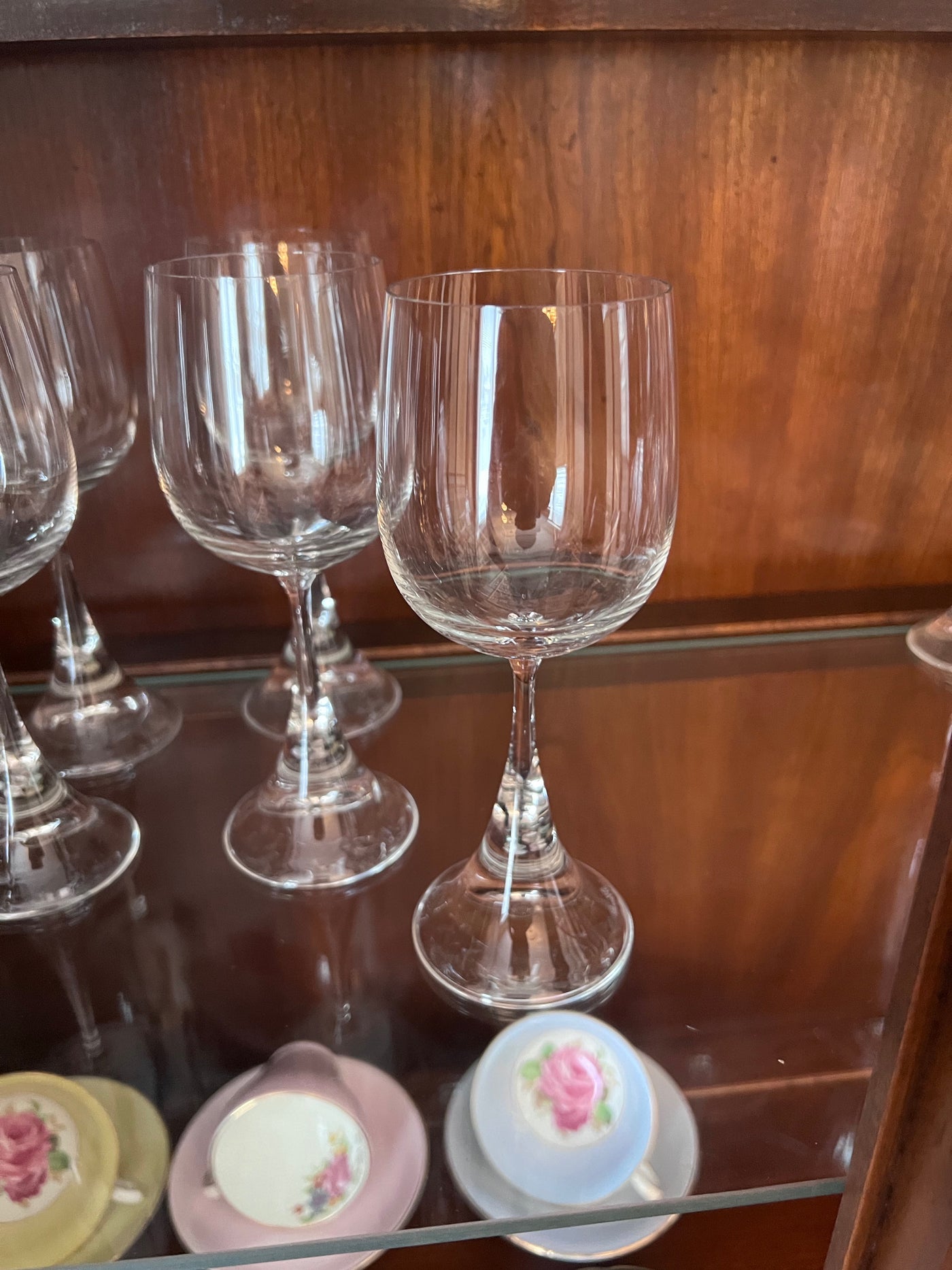 Rosenthal Studio Line Split 9600 Pair of Wine Glasses 6 7/8 Inch