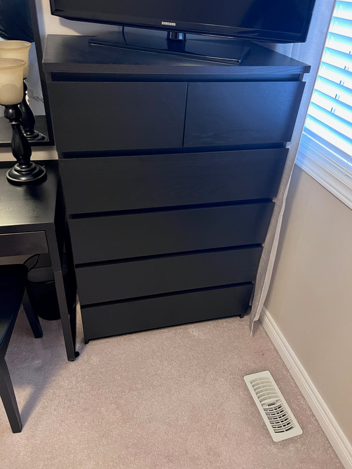 IKEA Malm 6 Drawer Desser