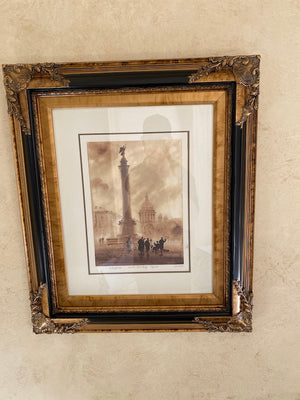 S. Gadgieva "Sankt- Petersburg Square" Framed Numbered Print