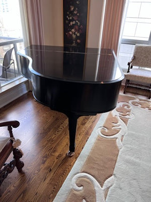 Heitzman Black Baby Grand Piano