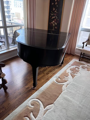 Heitzman Black Baby Grand Piano