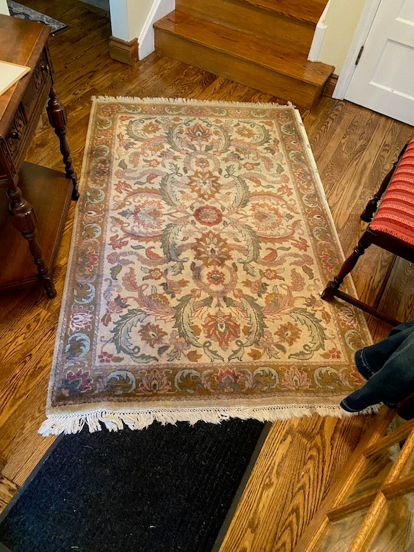Wool Area Rug- 4ft x 6ft