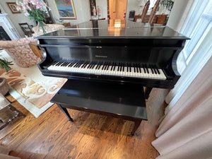 Heitzman Black Baby Grand Piano