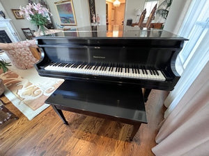 Heitzman Black Baby Grand Piano