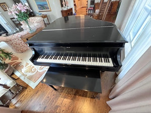 Heitzman Black Baby Grand Piano