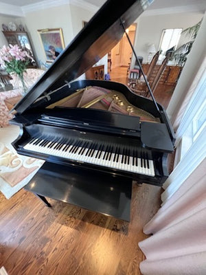 Heitzman Black Baby Grand Piano