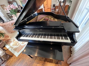 Heitzman Black Baby Grand Piano