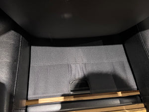 Black Leather Pull Out Sofa