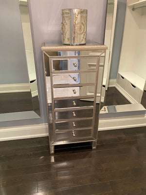 Mirrored Lingerie Chest of Drawers