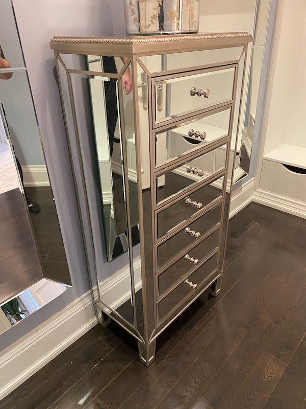 Mirrored Lingerie Chest of Drawers