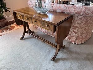'Heritage' Henredon Drop Leaf Console Table