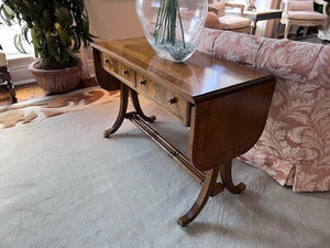 'Heritage' Henredon Drop Leaf Console Table