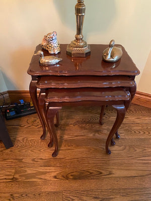 Vintage "Biggs" Set of 3 Nesting Tables