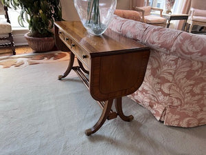 'Heritage' Henredon Drop Leaf Console Table