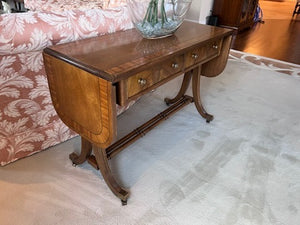 'Heritage' Henredon Drop Leaf Console Table