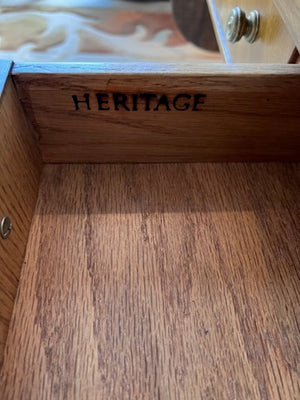'Heritage' Henredon Drop Leaf Console Table