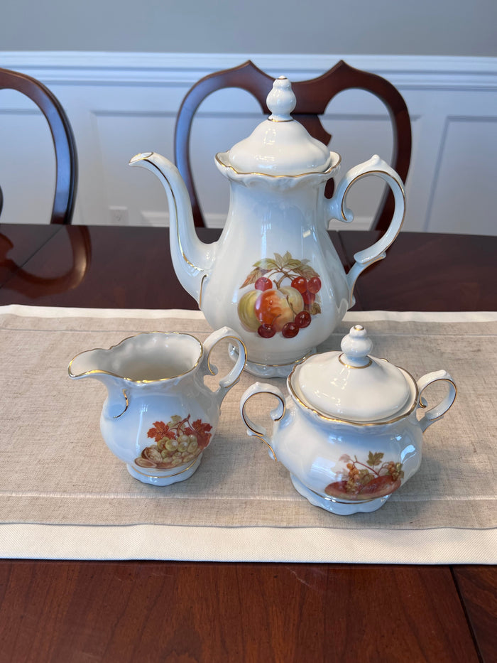 Winterling Western Germany Tea Set- Fruit Series