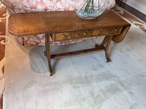 'Heritage' Henredon Drop Leaf Console Table