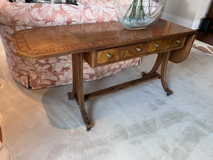 'Heritage' Henredon Drop Leaf Console Table