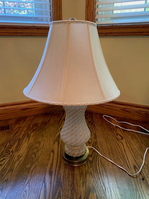 Unique Glass Table Lamp