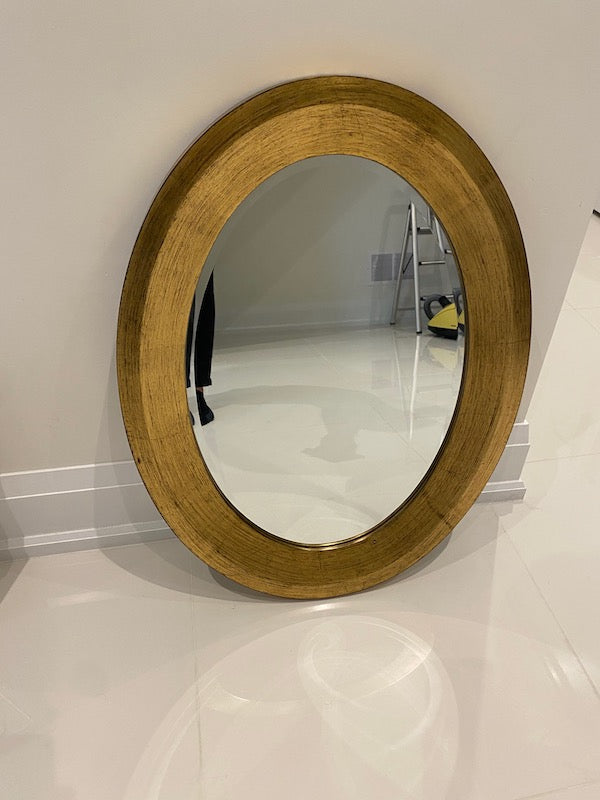 Oval Gold Mirror from Bowring