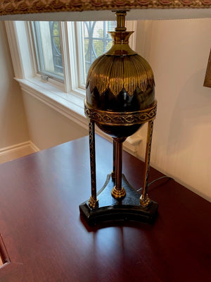 Pair of "Maitland Smith" Neoclassical Table Lamps
