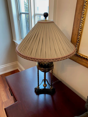 Pair of "Maitland Smith" Neoclassical Table Lamps