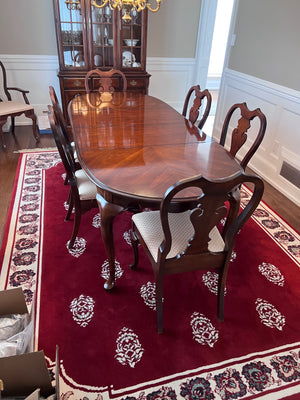 Knechtel Furniture Dining Table + 8 Chairs